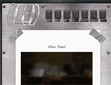 Tablet Screenshot of hacke.org